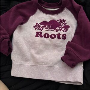 Roots Kids Purple Sweatshirt